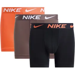 3er Pack NIKE Boxershorts Briefs Herren 26U - sunset M