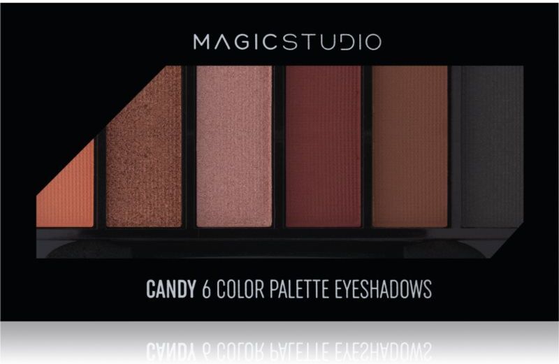 Magic studio 6 Color Palette Eyeshadows eyeshadow palette shade 6.3 g