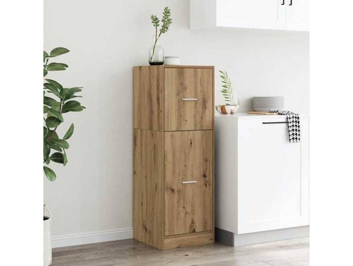 Armoire d'apothicaire - Casier de bureau - [1 pc] - Solide - chêne artisanal bois d'ingénierie LH81351242104