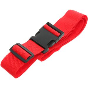 Spirit Koffergurt MD 404500, mit Schnalle, Gepäckgurt, 5 x 180cm, rot