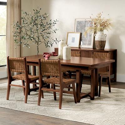 Sabino 5-Piece Rectangular Dining Set - Hickory - Grandin Road