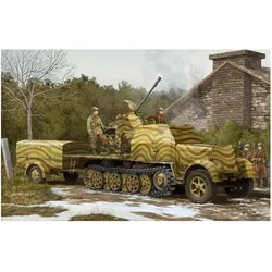Trumpeter German 3,7cm Flak 43 auf Selbstfahrlafette Sd.Kfz. 7/2