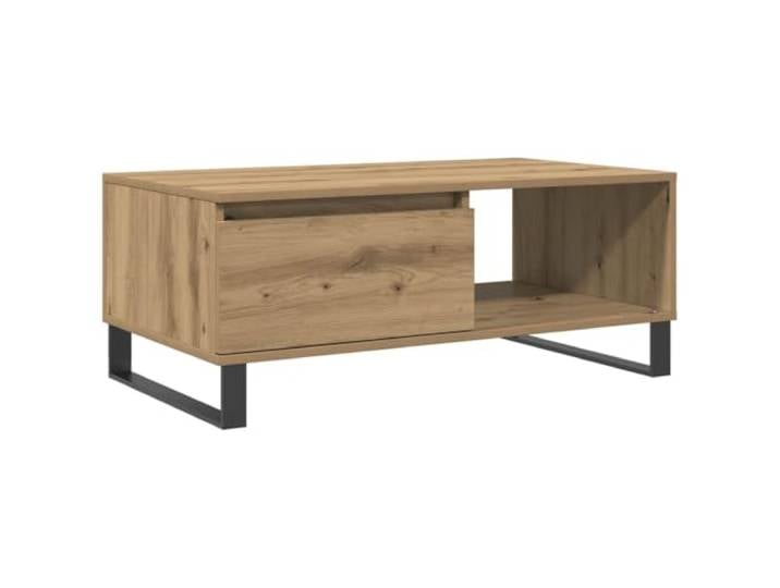 vidaXL Couchtisch Artisan-Eiche 90x50x36,5 cm Holzwerkstoff