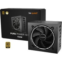 Pure Power 13 M 750W, PC-Netzteil schwarz, 1x 12-Pin High Power GPU, 4x PCIe, Kabel-Management, 750 Watt
