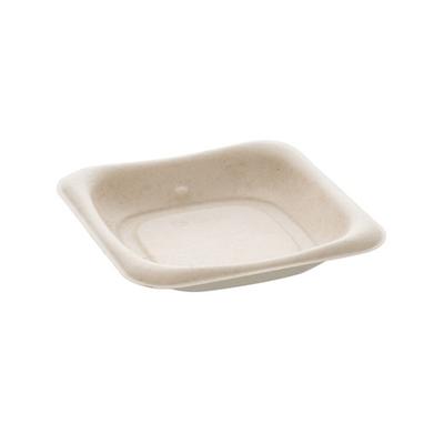 MONOUSO - Verpackung Zuckerrohr 14x14cm (50 Stück)