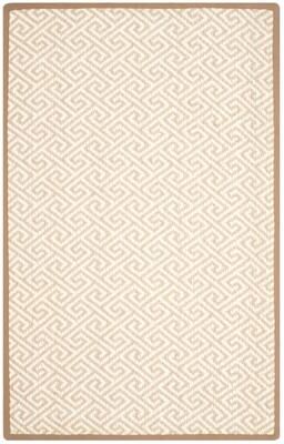 SAFAVIEH Natural Fiber Ajshe Greek Key Sisal Rug