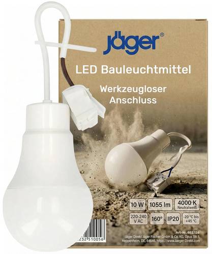 Jäger Direkt Bauleuchte 852.126 1St.