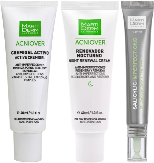 Martiderm Acniover Protocolo Pele Mista e Oleosa Pack