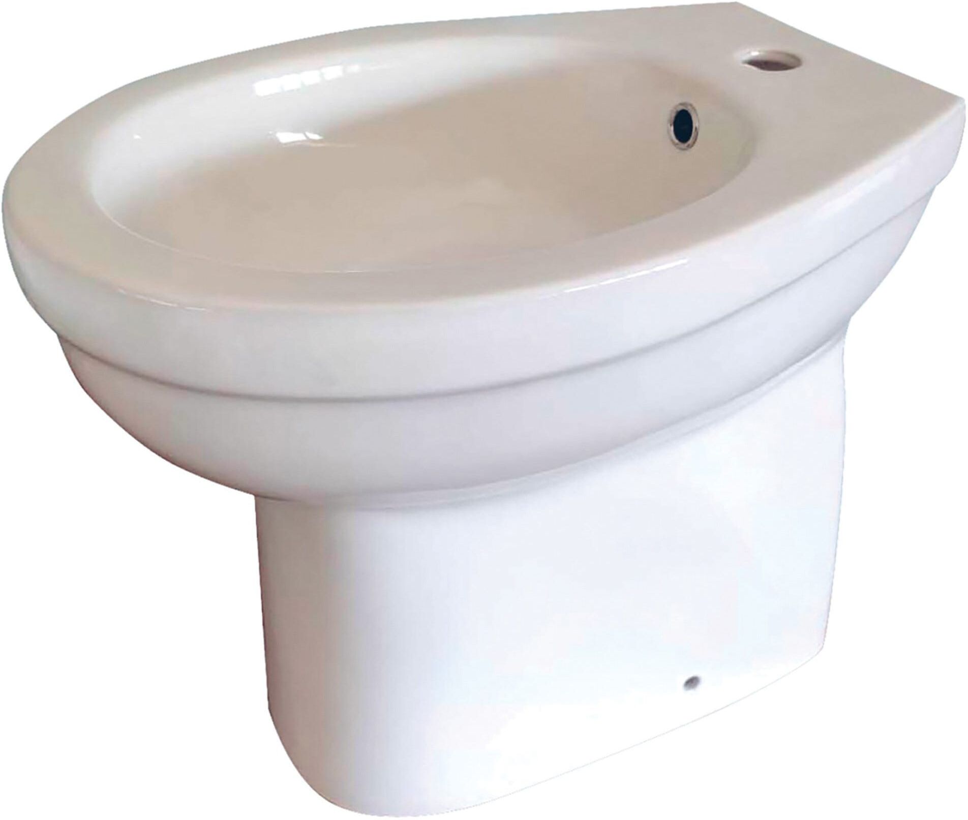 Tecnomat BIDET SERIE BRIO A TERRA IN CERAMICA BIANCA