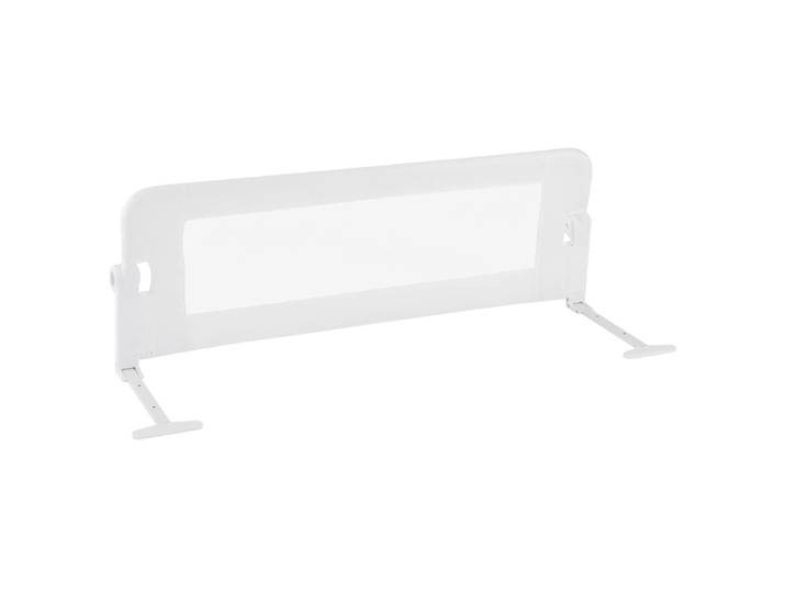 Opklapbare Veiligheid Bedhek voor Peuters Kinderen & Baby Omlaag Duwen Hek voor Wieg Tweeling Volwassen Bed King 120 x 40 x 42 cm Wit