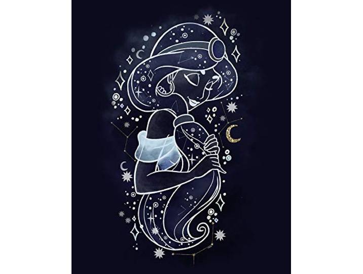 Komar Poster d'art Mural\, 40cm x 50cm\, Étoiles Jasmin