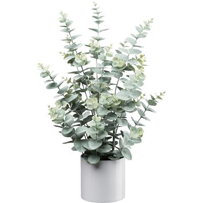 Kunstpflanze CREATIV GREEN "Eukalyptus", grün, H:66cm, Kunststoff, Kunstpflanzen, Kunstpflanze, mit üppigem Blattwerk