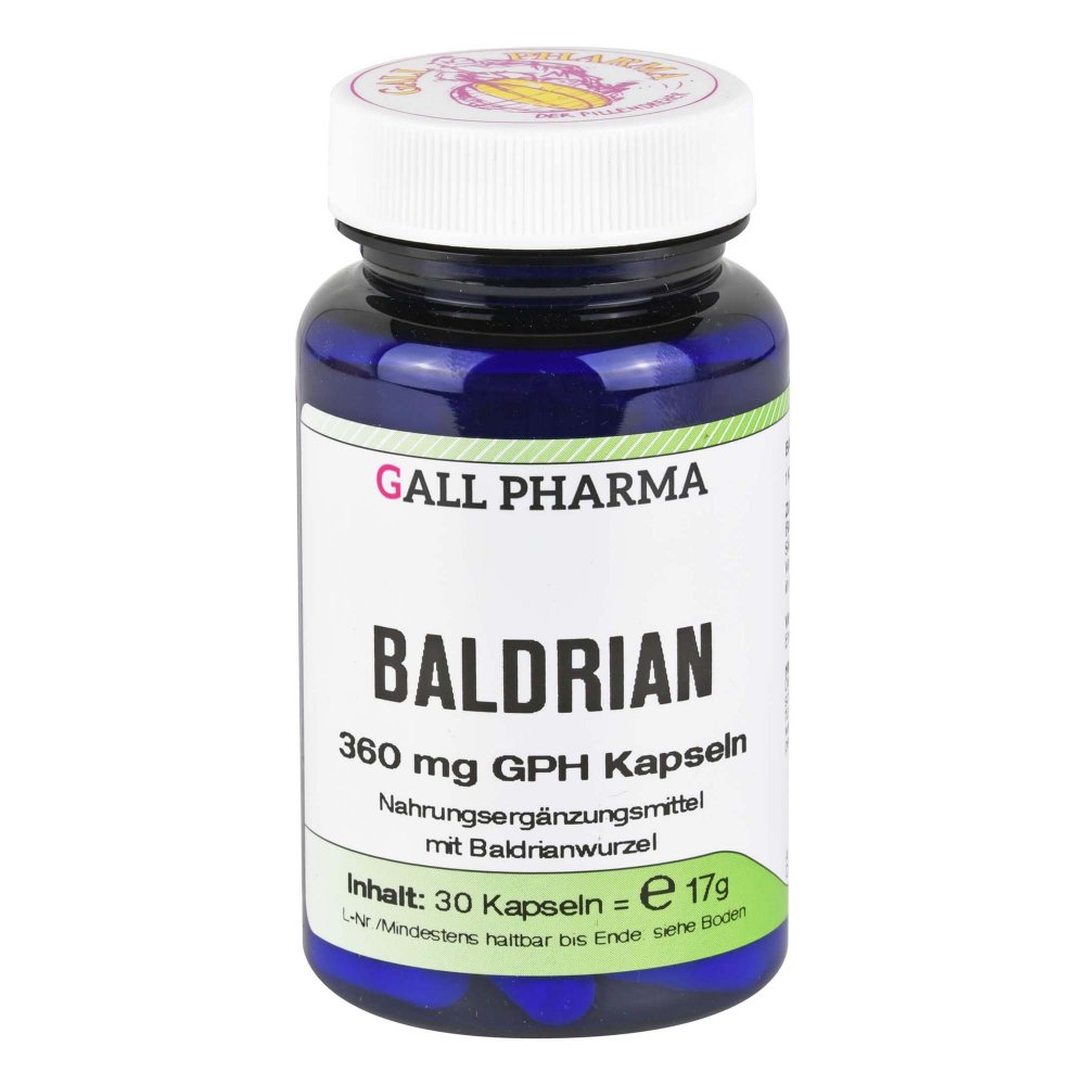Hecht-Pharma GmbH Baldrian 360 mg Gph Kapseln 09748929