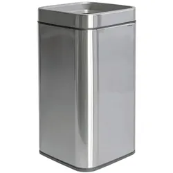 MAUL Mülleimer »MAULprime« 25 Liter silber, 25.3x50.4x25.3 cm