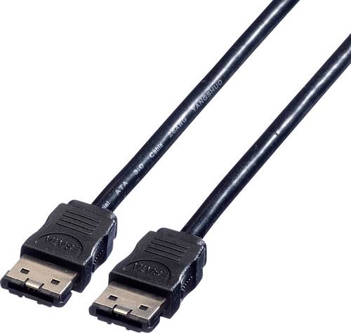 Roline Festplatten Anschlusskabel [1x eSATA-Stecker 7pol. - 1x eSATA-Stecker 7pol.] 0.50 m