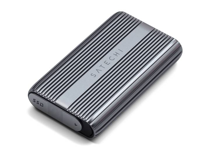 Speichermedium Satechi Schwarz/Silber - Farbe: Alu/schwarz