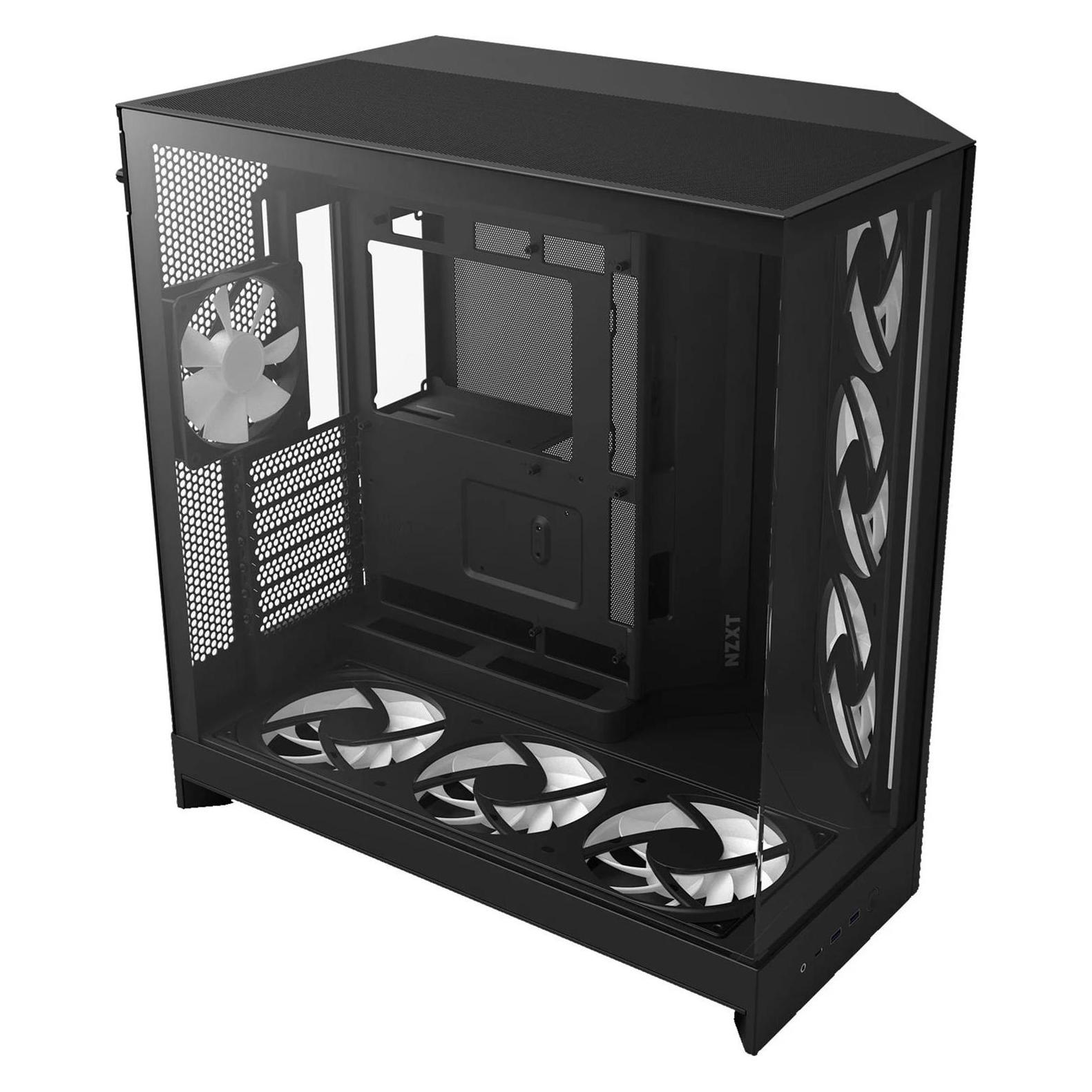 NZXT H9 Flow RGB+ (ATX, mATX, Mini-ITX) (CM-H92FB-P1)