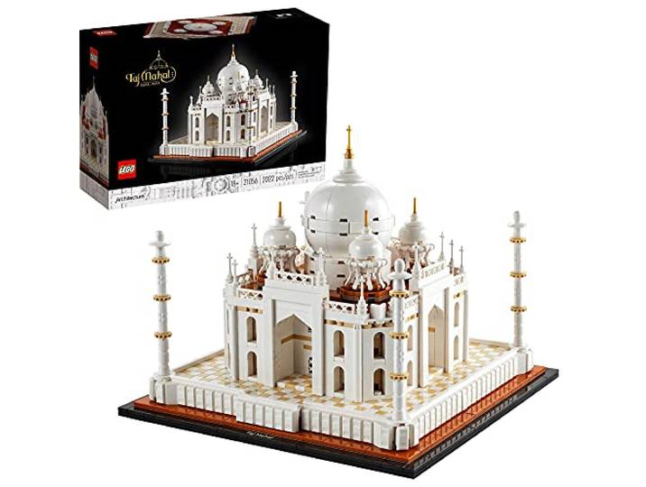 LEGO Architecture Taj Mahal (20156) Building Toy; Engaging Building Project for Adults; New 2021 (2022 Pieces)