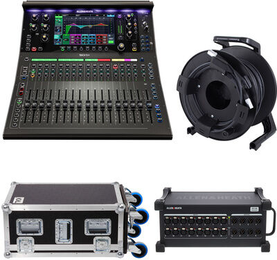 Allen & Heath SQ5+ Stagebox Bundle Noir