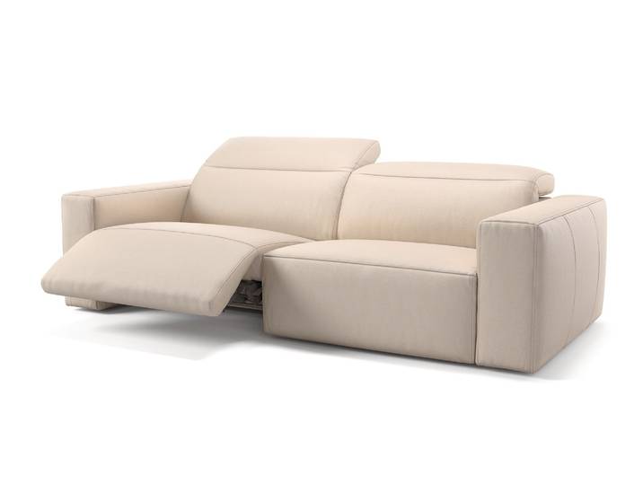 Leder Sofa LENOLA 3-Sitzer Relaxfunktion hochwertig