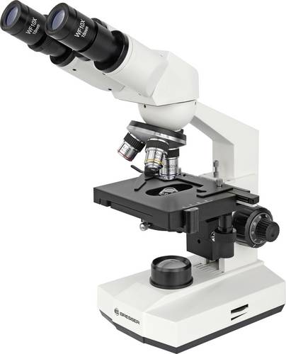 Bresser Optik 5102200 Erudit Basic Bino Durchlichtmikroskop Binokular 400 x Durchlicht