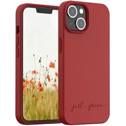 Bigben Bio Case (Apple iPhone 14), Smartphone Hülle, Rot