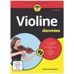 Violine für Dummies, Sachbücher von Katharine Rapoport