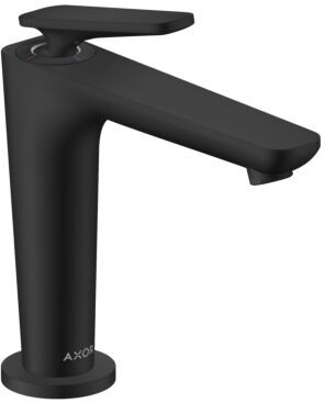 Hansgrohe Axor Citterio C CoolStart Waschtischarmatur 49040670 ohne Struktur, mattschwarz, Ausladung 135mm, Ablauf unverschließbar