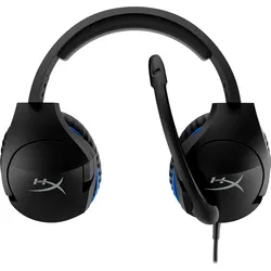 Over Ear Kopfhörer kabelgebunden  Cloud Stinger Gaming (Schwarz/Blau) 