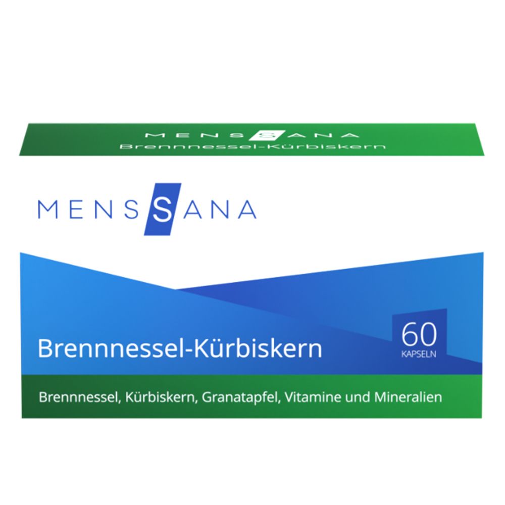Brennnessel Kürbiskern MensSana 60 St Kapseln
