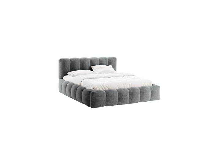 Design Polsterbett „Cameron“ mit Ablagefach, Chenille Platinum CXL by Christian Lacroix