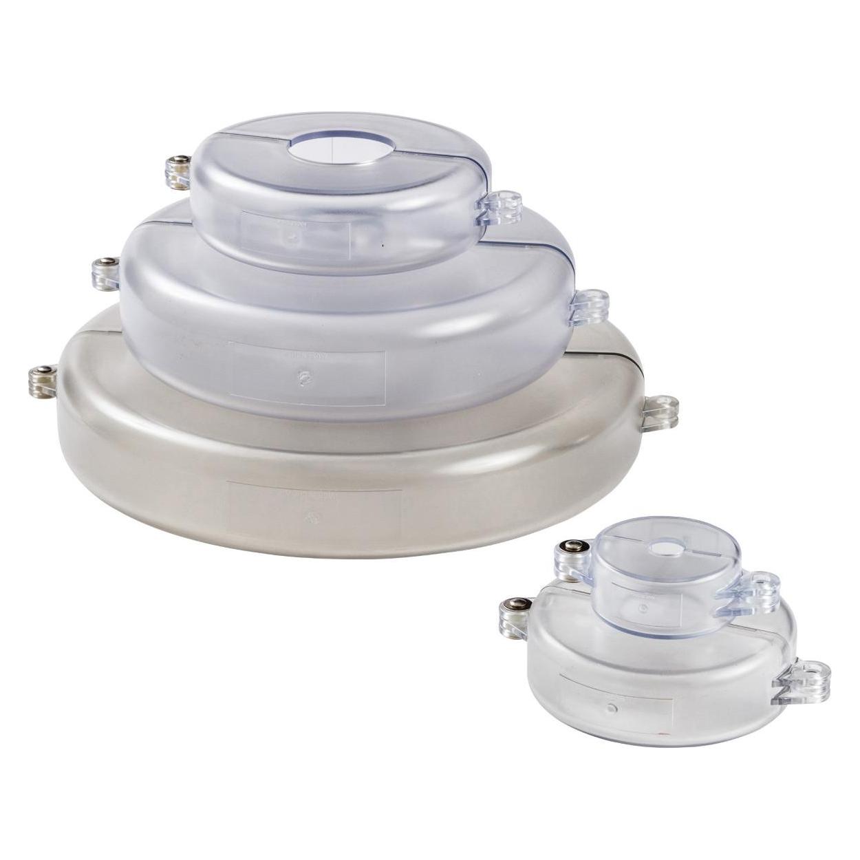 Brady GVLO-SET-TRANS, Absperr-Set für Durchgangsventile, Transparent (5 Stück/Set) (GVLO-SET-TRANS)