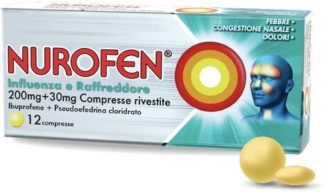 Gmm Farma Nurofen Influenza E Raffreddore 12 Compresse 200mg+30mg