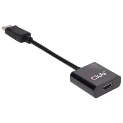 CLUB3D DisplayPort 1.2 auf HDMI 2.0 UHD Aktiver Adapter