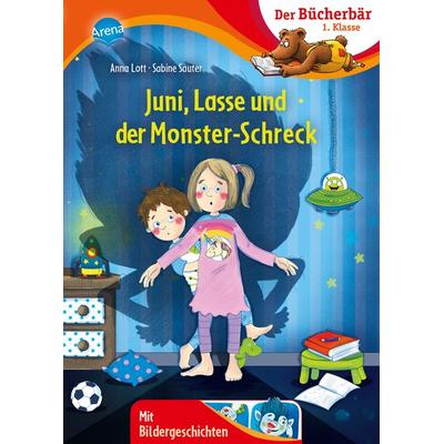 Juni, Lasse und der Monsterschreck, Gebundene Ausgabe von Anna Lott, Arena, 978-3-401-71612-1