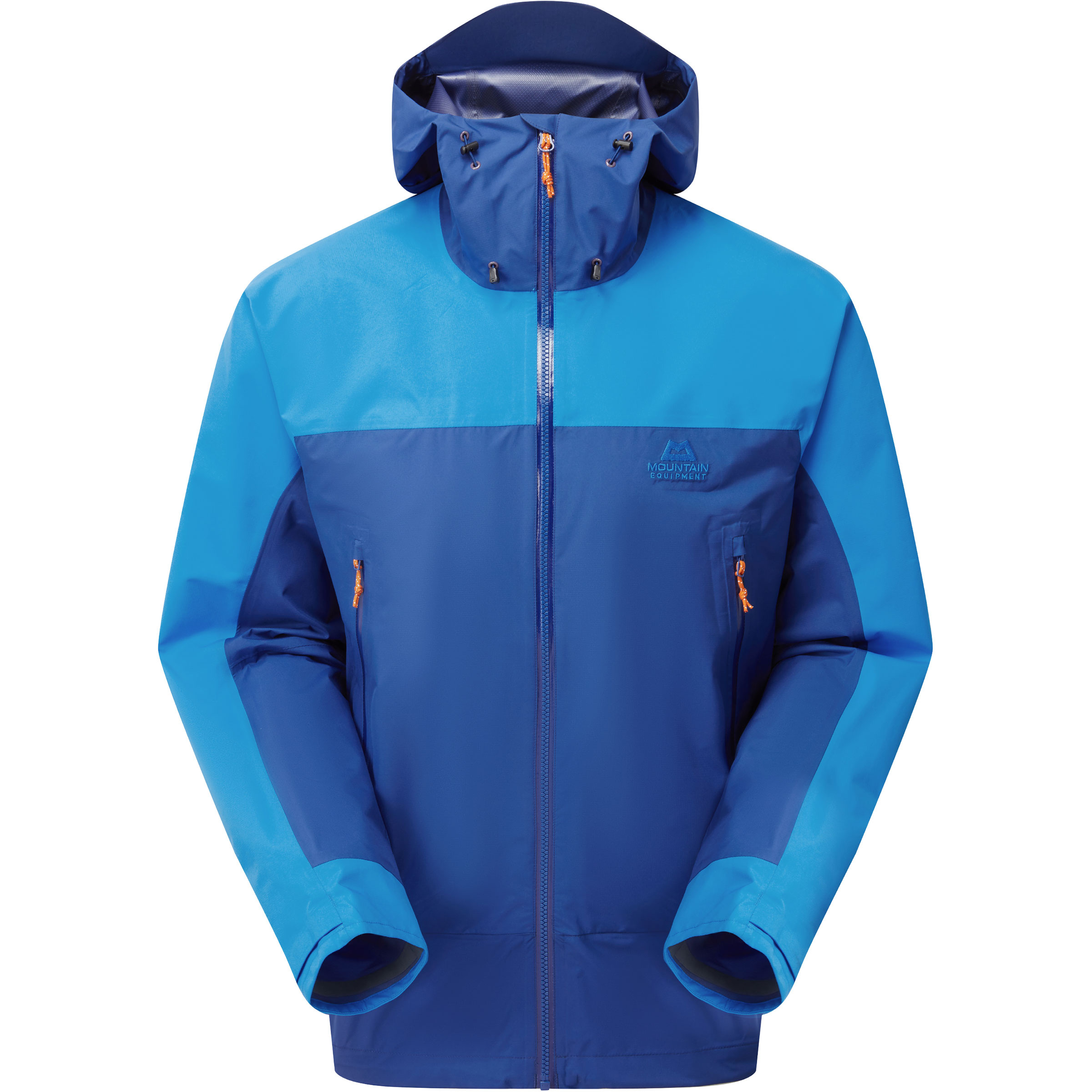 Mountain Equipment Tacul Herren Regenjacke blau Größe M Trekking Winddicht Wasserabweisend