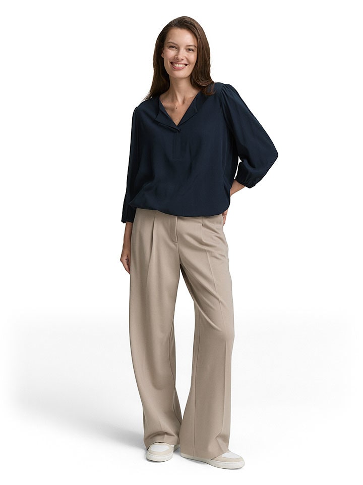 Tom Tailor Bluse in Dunkelblau - 34