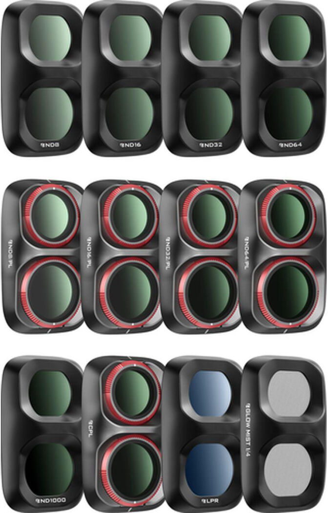 Freewell Osmo Pocket 4P Filters Mega KIT-12pack