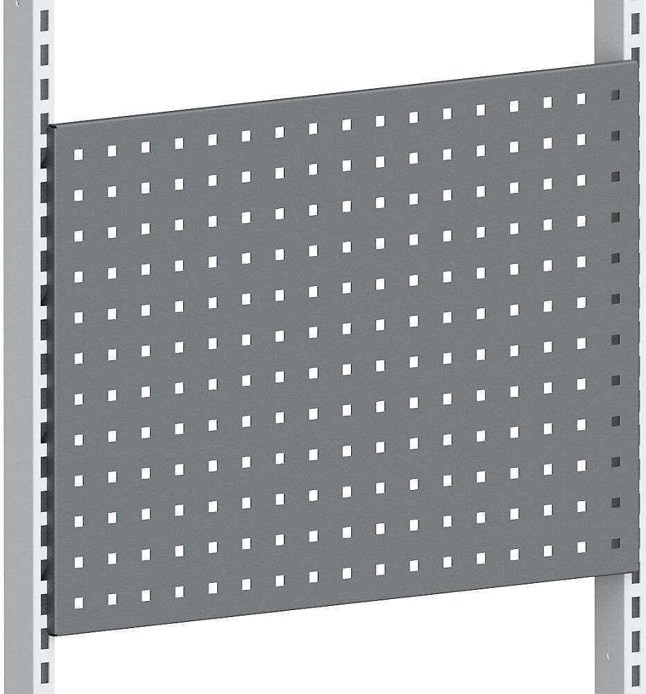 kaiserkraft Lochwand, für höhenverstellbaren Arbeitstisch, BxH 666 x 480 mm