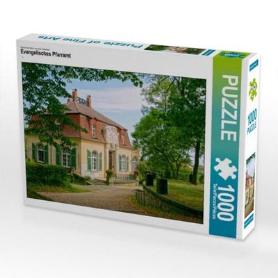 CALVENDO Puzzle Evangelisches Pfarramt | 1000 Teile Lege-Größe 64x48cm Foto-Puzzle für glückliche Stunden