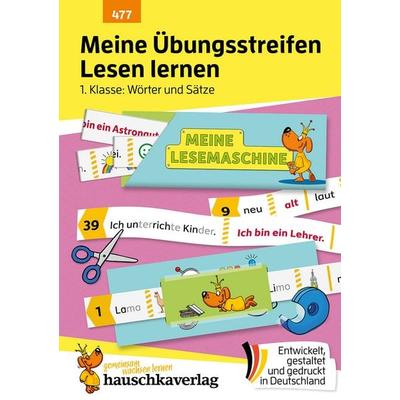 Meine Übungsstreifen Lesen lernen – 1. Klasse: Wörter und Sätze, Geheftet von Agnes Spiecker, Hauschka Verlag, 978-3-88100-477-0