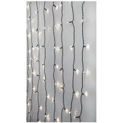 Star Trading, Lichterkette, LED crispy white, Vorhang, 80 LEDs (1.30 m)