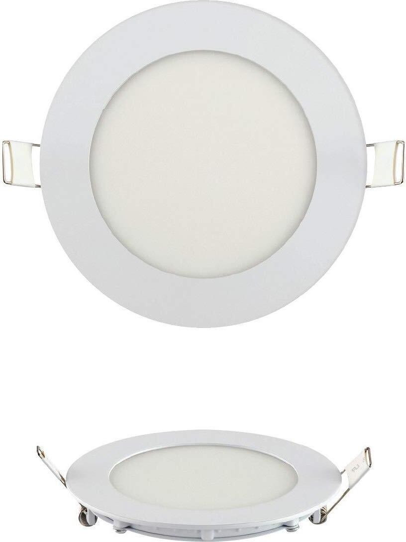 Braytron Set van 10x 6W LED inbouwspots, ronde plafondlamp, neutraal wit (4200K), 350 lumen
