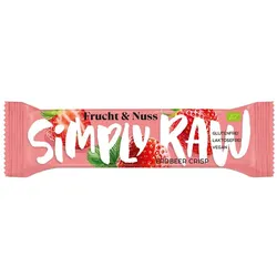 Simply Raw - Frucht & Nuss Erdbeer Crisp 40g