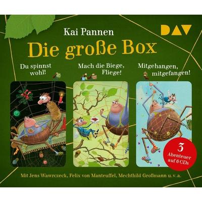 Die große Box. Du spinnst wohl! – Mach die Biege, Fliege! – Mitgehangen, mitgefangen! - Kai Pannen, CD, 9783742434364