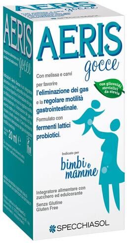 Specchiasol Aeris Gocce Integratore Gas Intestinali 20 ml
