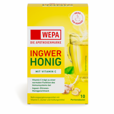 WEPA Apothekenbedarf GmbH & Co KG WEPA Ingwer+Honig+Vitamin C Pulver 10X10 g 10X10 g 07588249
