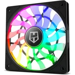 Nox SLIM FAN Computergehäuse Ventilator 12 cm Durchscheinend 1 Stück(e) (120 mm, 1x), PC Lüfter, Transparent