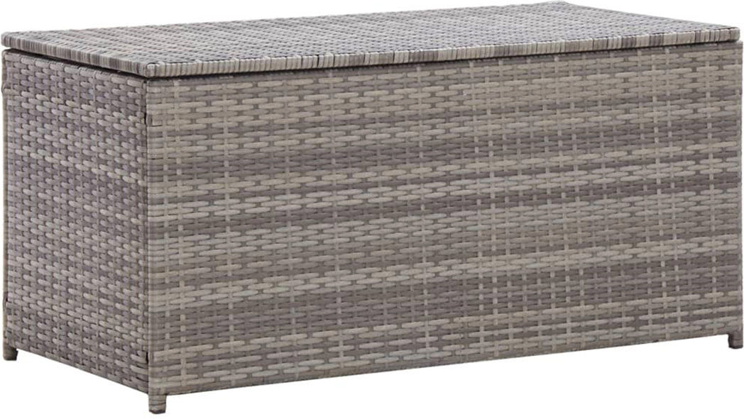 META 100cm W 240L Deck Box Grey 50cm H X 100cm W X 50cm D