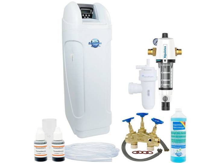 Aquintos Wasseraufbereitung Wasserhahn-Wasserfilter MKC80 TOP-Line Entkalkungsanlage, Für bis zu 8 Personen
